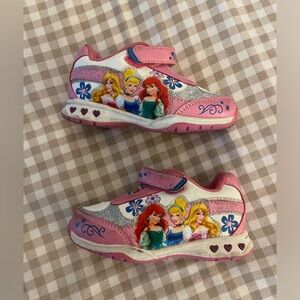 Disney Princess light up toddler kids shoes sneakers Y2K